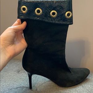 Black JIMMY CHOO high heel boots